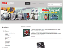 Tablet Screenshot of binaunggul.com